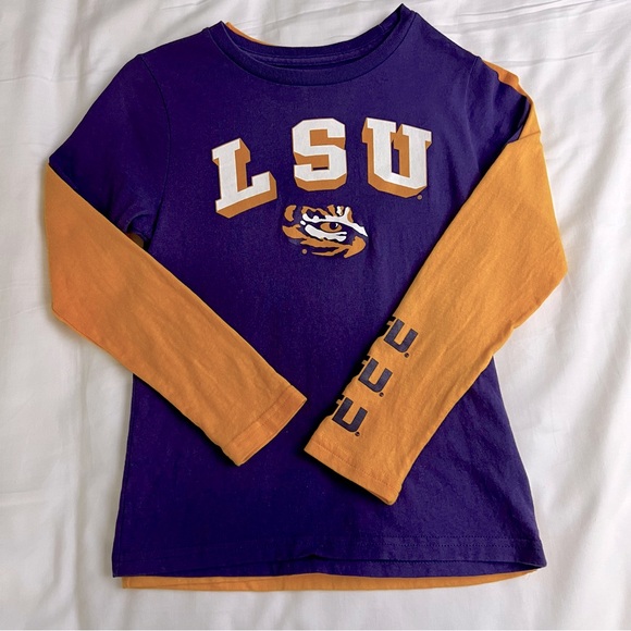 Gen 2 Boys 3 in 1 LSU t-shirt, Size 7 - Picture 1 of 5